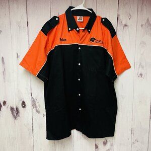 Speed Zone Race Gear Shirt Mens XL Racing Button RDI Race Day Innovations Brian